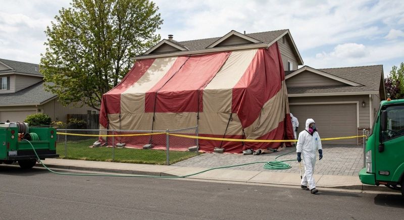 Residential Fumigation in Fredericksburg, VA