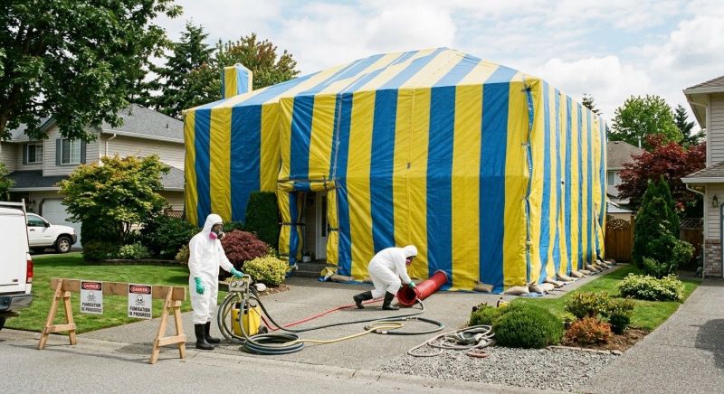 Tent Fumigation in Naperville, IL